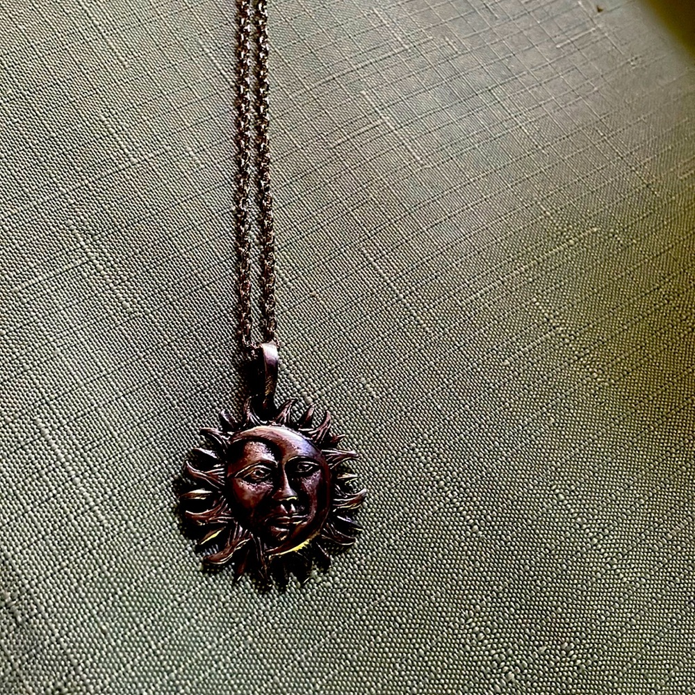 20-22 inch silver tone necklace